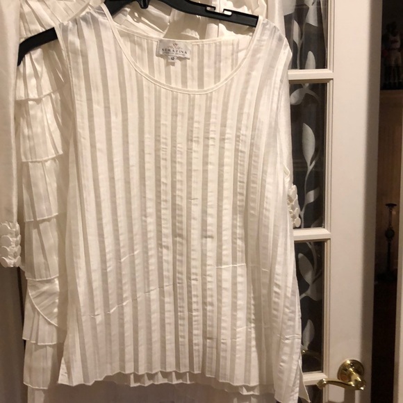 White 3 pcs suit - Picture 3 of 3